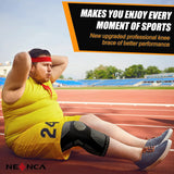NEENCA Copper Knee Brace with Gel Pad & Stabilizers for Joint Support