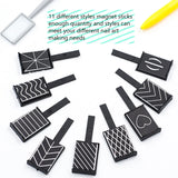 11 Pcs Nail Art Tools Set Magnetic Rods for Gel Polishing & Decoration