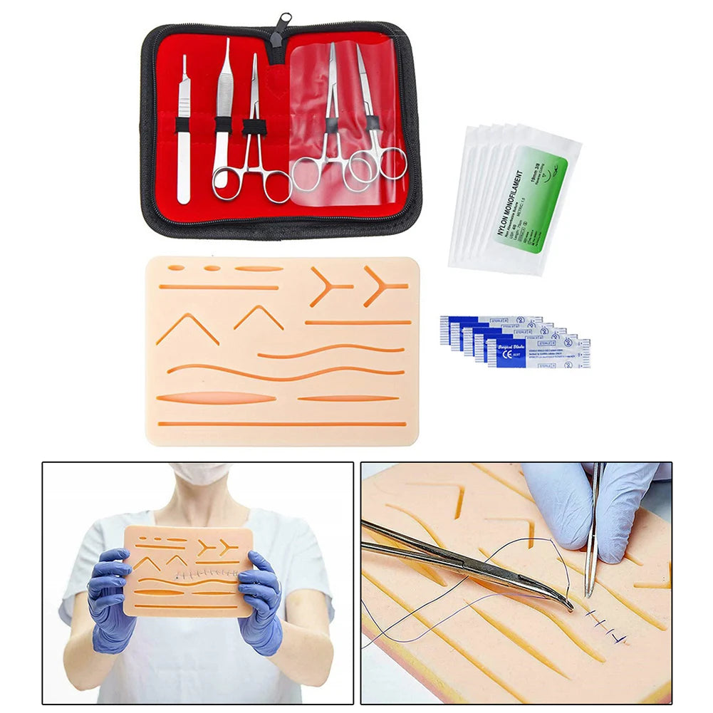 Suture Practice Kit for Medical Students - 1-4 Set Surgical Training Tools