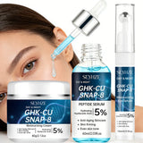 Facial Skincare Kit 3pcs Eye Essence Moisturizing Cream Serum Hydration