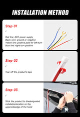 LED Neon Strip Running Lights for 12V Car - APP Control Multi-function