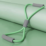 Portable Fitness Equipment 8 Shape Resistance Band for Home Gym Workout Pilates
