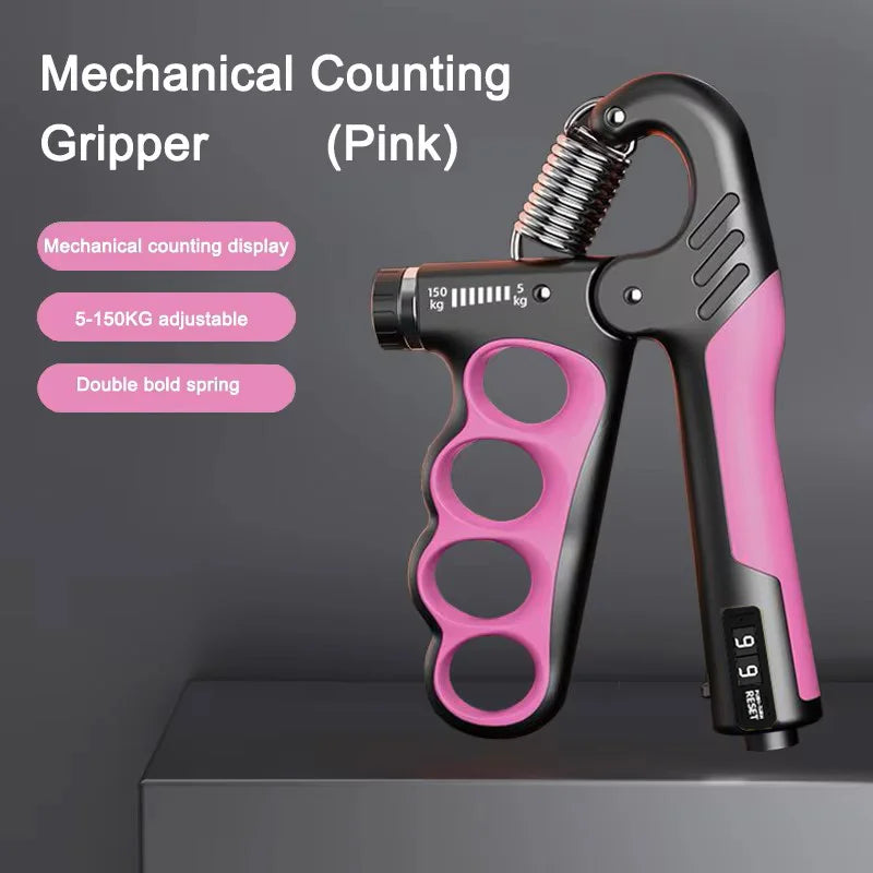 Adjustable Grip Strengthener 5-60kg for Muscle Recovery & Fitness Training