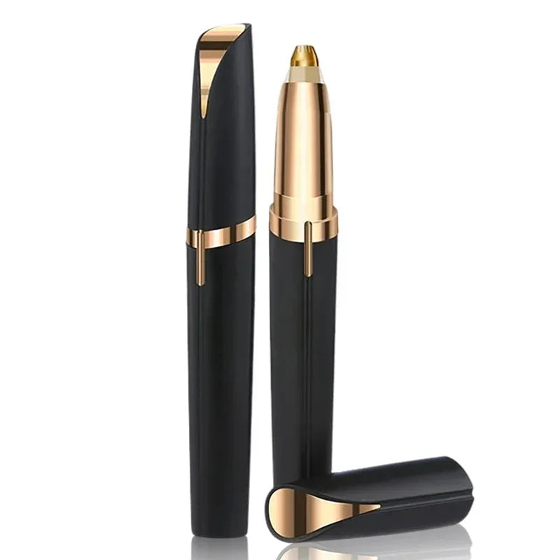 Electric Eyebrow Trimmer USB Rechargeable Mini Shaver Painless Hair Removal