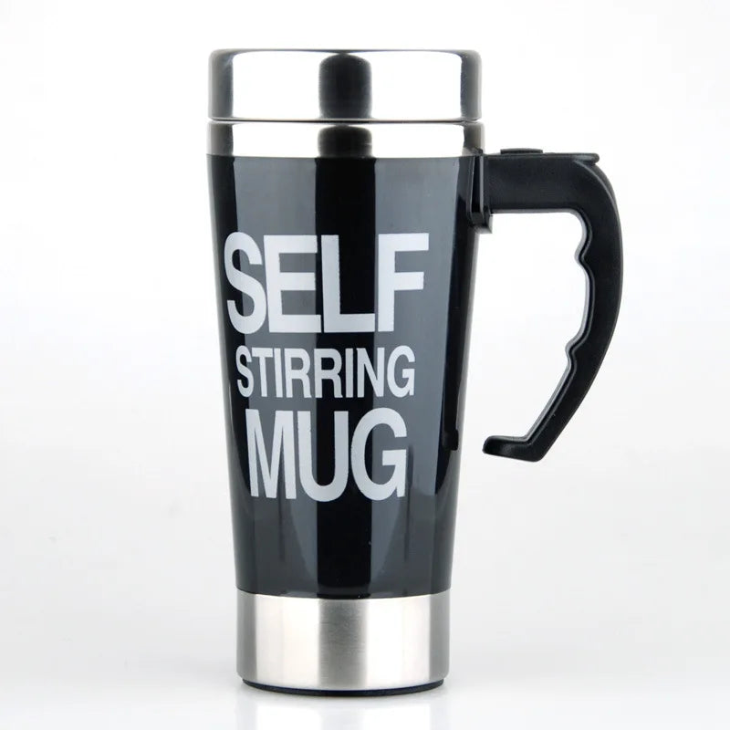 Automatic Stirring Electric Mixing Cup 450ML Stainless Steel Insulated Mug