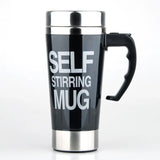 Automatic Stirring Electric Mixing Cup 450ML Stainless Steel Insulated Mug