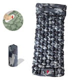 Inflatable Camping Mattress Pad with Pillows - Ultralight Air Mat