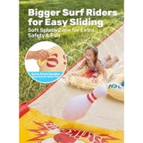 20FT Lawn Water Slide Bowling Game Set for Kids, PVC Material, Blue & Yellow