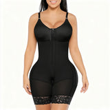 Colombian Full Body Shaper Girdle with Detachable Straps for Tummy Control