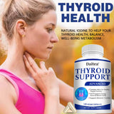 Thyroid Supplement with L-Tyrosine, Iodine, Zinc & Selenium - 60 Capsules