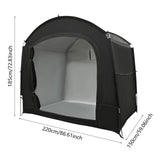 Portable Waterproof Bike Storage Shed for 1-4 Bikes, 220x150x185cm