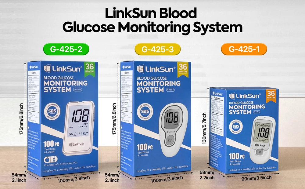 Digital Measurement Meter Kit with Test Strips