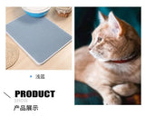Cat Litter Mat Double Layer Waterproof Non-Slip Washable 15" Pad