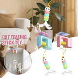 Interactive Electric Cat Teasing Stick Toy for Playtime and Fun