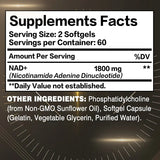 Liposomal NAD Supplement - Cellular Health Support & Stamina Boost