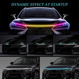 LED Neon Strip Running Lights for 12V Car - APP Control Multi-function