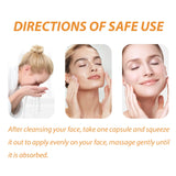 Collagen Face Care Capsules 50Pcs Hyaluronic Acid Serum for Skin Care