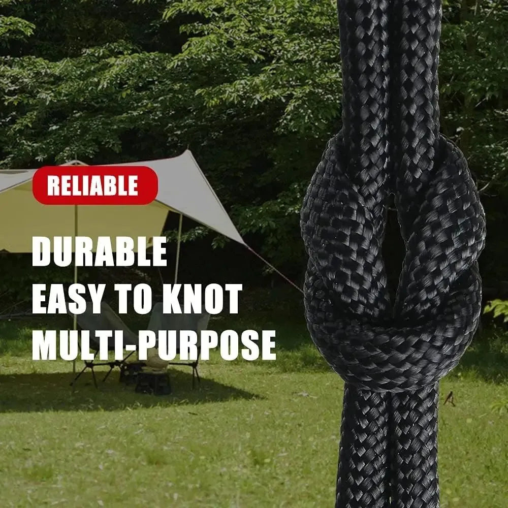 Braided Paracord 4mm Thick 30m for Camping, Hiking, DIY Projects
