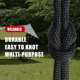 Braided Paracord 4mm Thick 30m for Camping, Hiking, DIY Projects