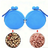 Silicone Dog Training Treat Bag | Portable Food Storage | Outdoor Use