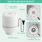 Vacuum Storage Bags with Electric Pump, 20 Pack for Clothes and Bedding