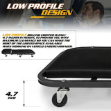 Heavy Duty Mechanic Creeper Seat with Wheels, 330lbs Capacity, Adjustable