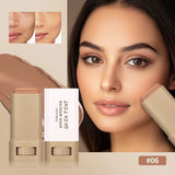 Skin Tint Balm Foundation Stick, Medium Coverage, Portable Makeup