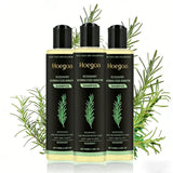 Hoegoa Rosemary Hair Growth Shampoo 3pcs Hydrolyzed Keratin Moisturizing Repair