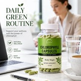 Chlorophyll Capsules with Natural Plant Formula, 30 Count