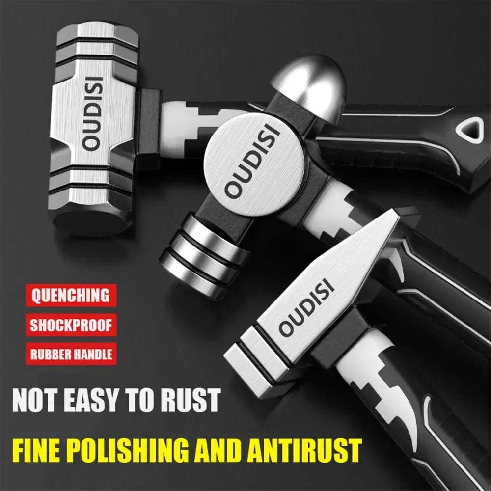 Heavy Duty Octagonal Hammer, High Carbon Steel, Magnetic Nail Tool