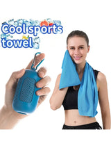 Cooling Towel Sports Towel with Storage Box for Indoor & Outdoor Use