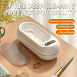 Ultrasonic Cleaner 45KHz for Glasses & Jewelry - Efficient Home Cleaning