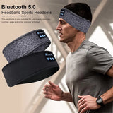 Bluetooth Sports Headband Earphones - Wireless Music Eye Mask Headset