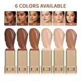 Skin Tint Balm Foundation Stick, Medium Coverage, Portable Makeup