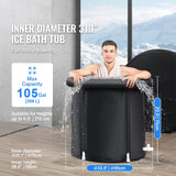 Portable Ice Bath Tub for Cold Water Therapy, Inflatable Plunge Pool