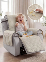 Recliner Cover with Pocket, Anti-Slip Sofa Cushion, Easy Installation
