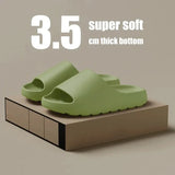 Coconut Slippers Thick-Soled EVA Slides for Men & Women - Summer Beach Sandals