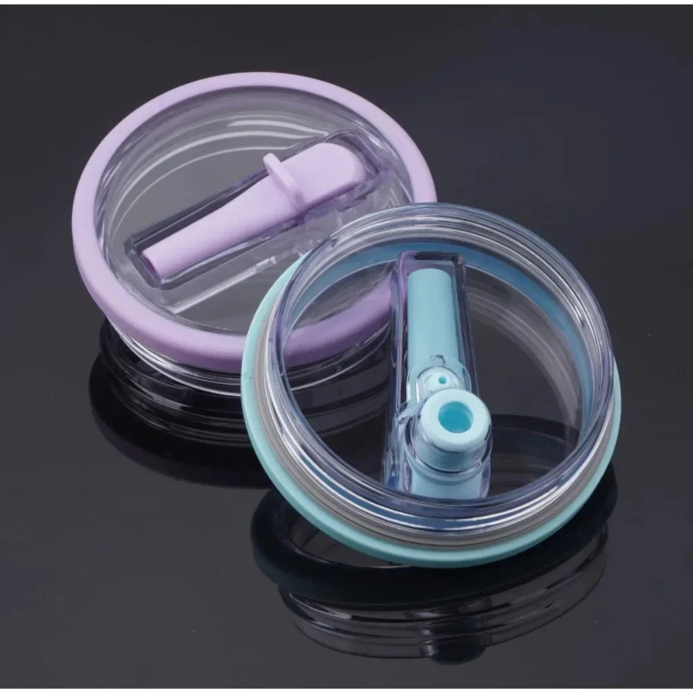 Stanley 40oz Spill-Proof Cup Cover with Spiral Straw Accessory