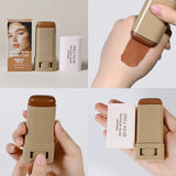 Skin Tint Balm Foundation Stick, Medium Coverage, Portable Makeup