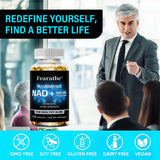 NAD+ Boost with Resveratrol 120 Capsules - Cellular Vitality & Energy Support