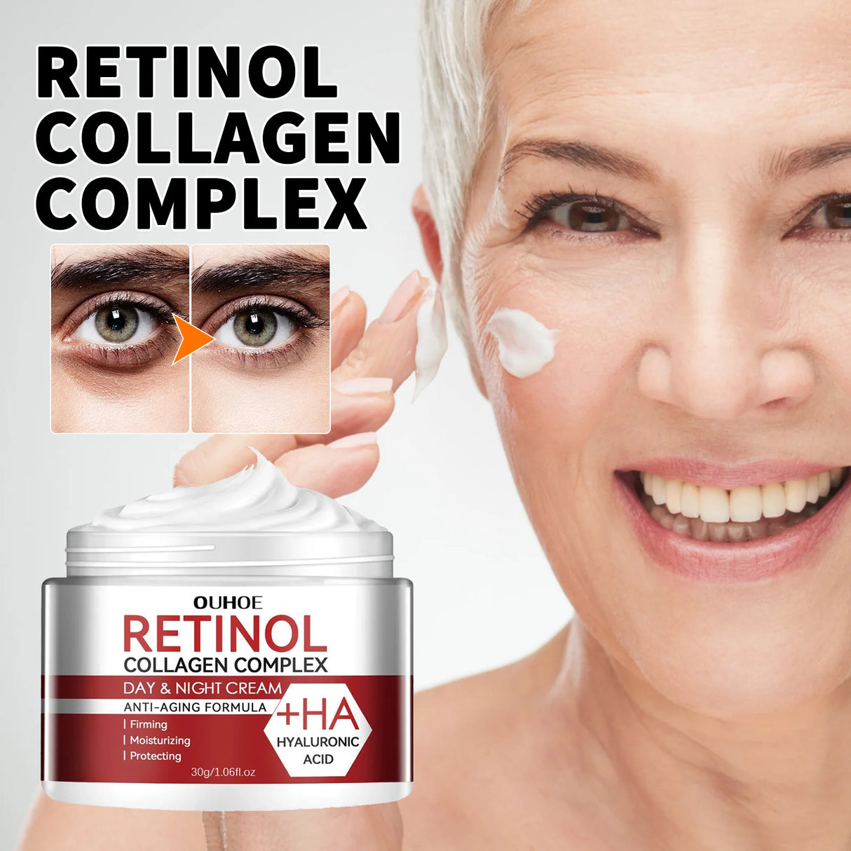 Retinol Moisturizer Face Cream 50ml Anti-Aging Hydrating Skin Care