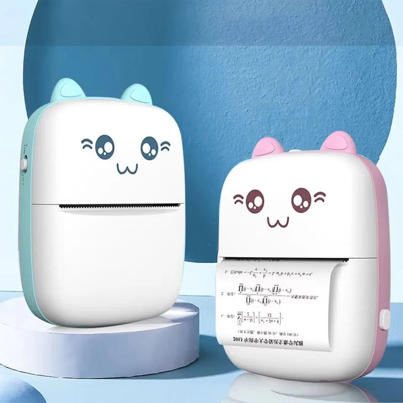 Portable Mini Bluetooth Mobile Photo Label Printer for Students