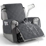 Recliner Cover with Pocket, Anti-Slip Sofa Cushion, Easy Installation