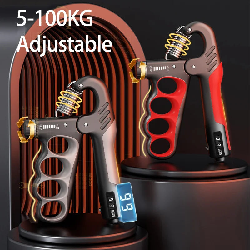 Adjustable Grip Strengthener 5-60kg for Muscle Recovery & Fitness Training