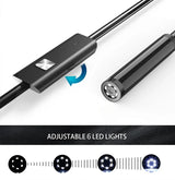 Type-C Endoscope Camera 7.0MM IP67 Waterproof 6 LEDs for Phone PC
