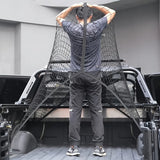 Multi-functional Elastic Cargo Net for Truck Trunk - High Strength, Flexible