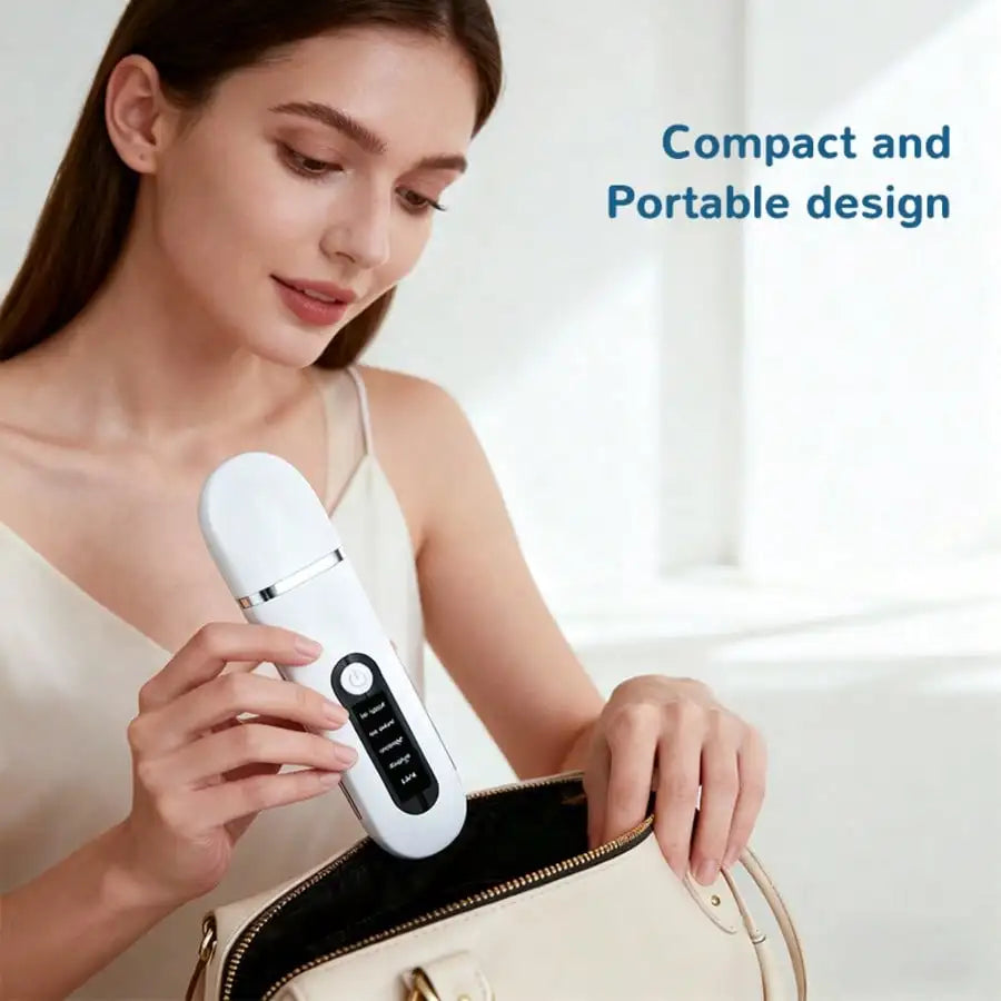 USB Rechargeable Ultrasonic Skin Cleaning Tool with 4 Modes