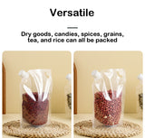 Grain Storage Bags 5PCS Portable Insect & Moisture Proof Recyclable