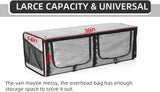 36" RV Soft-Sided Overhead Storage Cabinet with L Rail Tracks