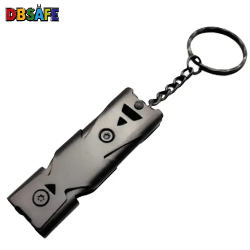 Survival Whistle High Decibel Emergency Keychain Pendant Outdoor Tool